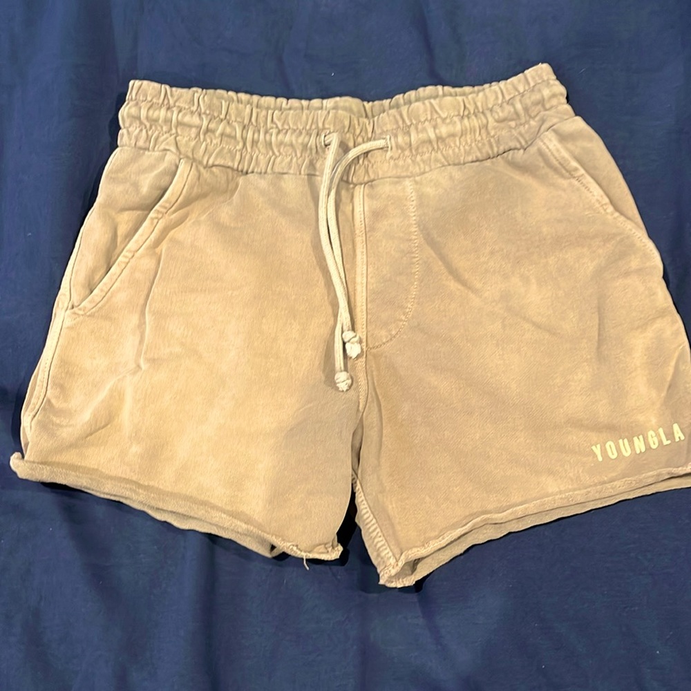 YoungLA Gray 5.5 Sweat shorts